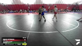 190 lbs Round 2 (16 Team) - Brock Peterson, Mora vs Daxsen Clatt, Indianola