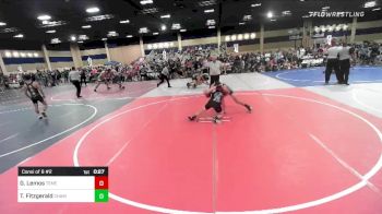 130 lbs Consi Of 8 #2 - Gabriel Lemos, Temecula Valley HS vs Timmy Fitzgerald, Champ Academy