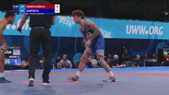 79 kg Final 3-5 - Eljan Ismayilzada, Azerbaijan vs Ryan Burton, United States