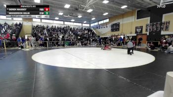 138 lbs Consi Of 8 #2 - Derek Massey, Fairfield Warde vs Midgerson Gelin, Stamford