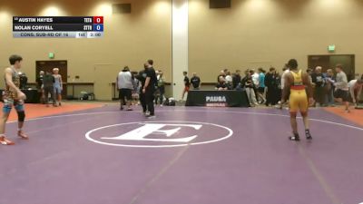 120 lbs Cons. Sub-rd Of 16 - Austin Hayes, Team Takedown vs Nolan Coryell, Steller Trained