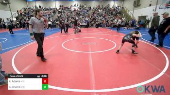 73 lbs Consi Of 8 #2 - Klay Adams, Miami Takedown Club vs Sam Shyers, Miami Takedown Club