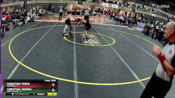 152 lbs Semis & 1st Wrestleback (8 Team) - Christian Jensen, Apple Valley vs Christian Timms, Vacaville