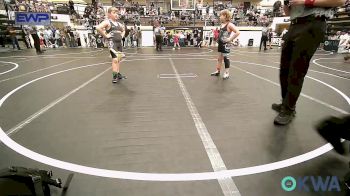 90-105 lbs Rr Rnd 2 - Deklyn Barnes, Harrah Little League Wrestling vs Brantley Starks, Tecumseh Youth Wrestling