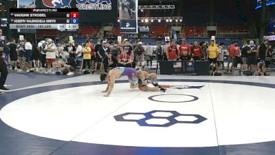 165 lbs Cons. Rd Of 32 - Vaughn Strobel, Arizona vs Jozeph Valenzuela Smith, Arizona