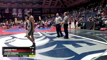 4A-132 lbs Cons. Round 3 - Jackson Mills, Whitewater vs Steven Morales, Southeast Whitfield