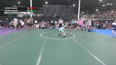 80 lbs Round 3 (6 Team) - Maddox Wilson, CTWHALE vs Savino DeJuliis, Tri State Hammers