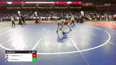 190 lbs Round Of 64 - Dylan Makseyn, Wakefield vs Xavier Moreau, Central Catholic