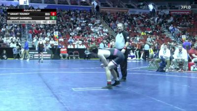 3A-175 lbs Champ. Round 1 - Grant Gammell, Waukee vs Grant Touney, Dowling Catholic