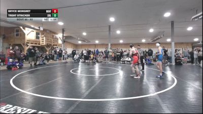 93 lbs Quarterfinal - Bryce Morgret, Montgomery vs Trent Stricker, Shillington