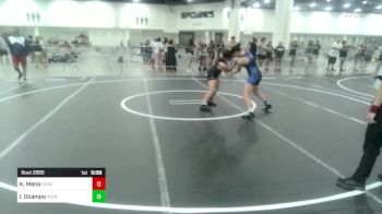 109 lbs Consi Of 4 - Kylie Mena, Fourth Chamber WC vs Idania Ocampo, Vegas Sport WC