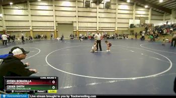 53 lbs Cons. Round 3 - Ayden Bobadilla, Aviator Wrestling Club vs Ceder Smith, Stallions Wrestling Club