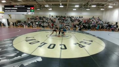 115 lbs Semifinal - Evelyn Fuentes, Frisco Lone Star vs Averie Gonzales, Coppell Black