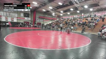 115 lbs Cons. Round 6 - Amaiah Williams, Corona vs Skyy Vollan, Hamilton