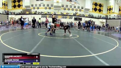 102 lbs Cons. Round 2 - Kashmir Hackett, Indiana vs Gunner Payne, Red Hawk Wrestling Academy