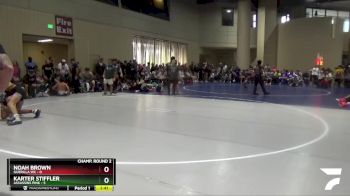 113 lbs Round 2 Champ & Wb (32 Team) - Noah Brown, Guerilla WC vs Karter Stiffler, Assassins Pink