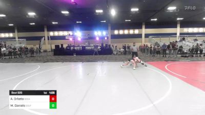 101 lbs Round Of 32 - Allison Orbeta, SoCal Grappling WC vs Maila Daniels, South Kona WC