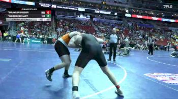 2A-175 lbs Champ. Round 2 - Braylen Bieber, Independence vs Dain Burkhart, Fairfield