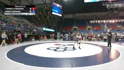 115 lbs Cons. Rd Of 32 - Isabella Coronado, NV vs Ariana Carnahan, MD