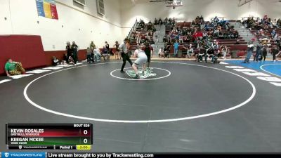 220 lbs Cons. Round 2 - Keegan Mckee, Wind River vs Kevin Rosales, Greybull/Riverside