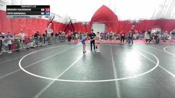 108 lbs Quarterfinal - Kai Jimenez, Team Nazar Training Center vs Sean Moua, Brown Deer Jr Falcons Wrestling Club