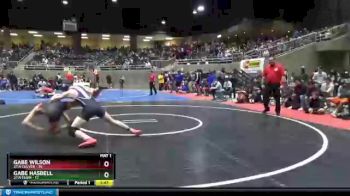 160 lbs Semis & 1st Wrestleback (8 Team) - Gabe Wilson, 2/1A Culver vs Gabe Hasbell, 2/1A Elgin