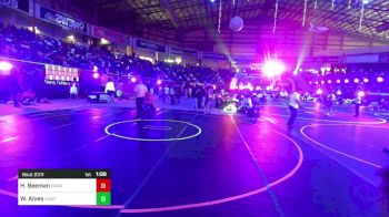 106 lbs Final - Hunter Beeman, Darkhorse WC vs William Alves, Unattached