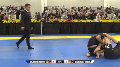 Antonio Romeo Romero vs Dylan Christian Whyte 2024 World IBJJF Jiu-Jitsu No-Gi Championship