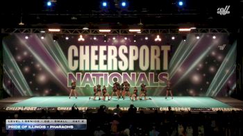 Pride of Illinois - PHARAOHS [2026 L1 Senior - D2 - Small Day 2] 2026 CHEERSPORT National All Star Cheerleading Championship
