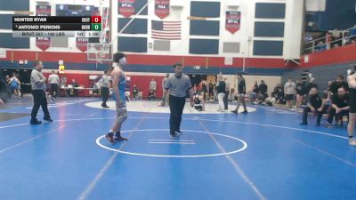 160 lbs Consy 2 - Hunter Ryan, Southmoreland vs Antonio Perkins, Burrell