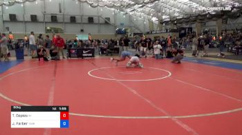 60 kg Consi Of 16 #1 - Tanner Depies, Team Wisconsin vs Julian Farber, Terry Style
