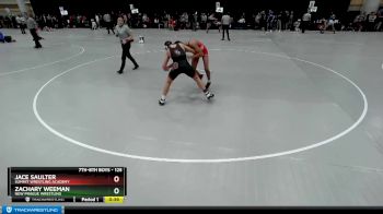 125 lbs Cons. Round 3 - Zachary Weeman, New Prague Wrestling vs Jace Saulter, Summit Wrestling Academy