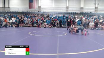 135 lbs Champ. Round 1 - Jake Gruss, Norwell vs Jaxon Foote, Bloomfield Hills