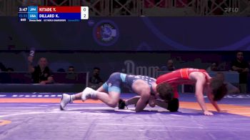 55 kg Final 3-5 - Yukiya Kitade, Japan vs Keanu Dillard, United States