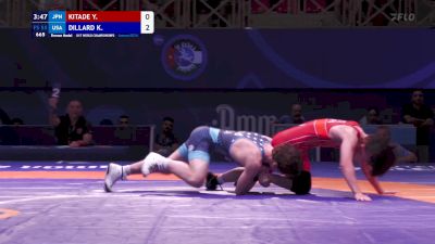 55 kg Final 3-5 - Yukiya Kitade, Japan vs Keanu Dillard, United States