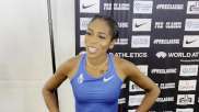 Raevyn Rogers Is "Content, Not Satisfied" With 800m Race