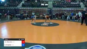 116 lbs Prelims - Arianna Marrufo, Jamestown vs Sydney Mcghee, Missouri Baptist