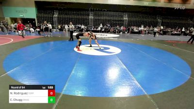 120 lbs Round Of 64 - Noah Rodriguez, Toppenish vs Cole Chugg, Rocky Mountain