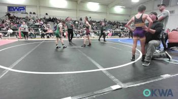 84 lbs Quarterfinal - Kameryn Allison, Pocola Youth Wrestling vs Bryir Jenkins, Brushy Wrestling Club