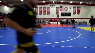 141 lbs Champ. Round 2 - Luis Lara, Utah Tech University vs Haha Cerda, Fresno City College