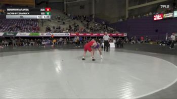 125 lbs 2nd Wrestleback (16 Team) - Jacob Fitzpatrick, Minnesota State vs Benjamin Aranda, St. Cloud State