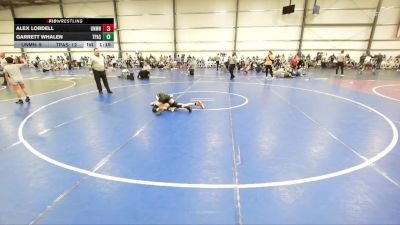 88 lbs Round 4 (1:30pm Friday) - Alex Lobdell, Untouchables, MN vs Garrett Whalen, PA Silver