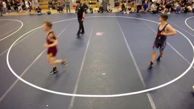 140 lbs Champ. Round 2 - MICHAEL ALEXANDER vs Conway Bruns, Peak Wrestling Club