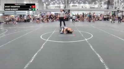 44 lbs Round 1 (4 Team) - Wyatt Thompson, Full Circle vs Asher Burkett, Revival