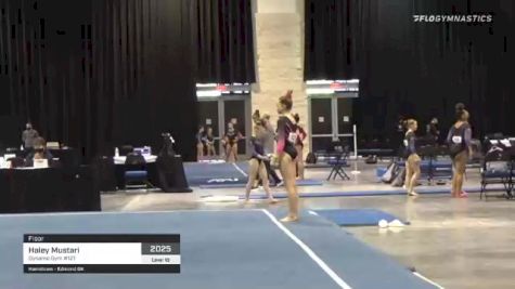 Haley Mustari - Floor, Dynamo Gym #121 - 2021 USA Gymnastics Development Program National Championships