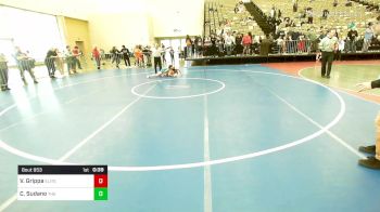 82-J lbs Quarterfinal - Vincent Grippa, Elite Wrestling vs Chase Sudano, THE TRIBE