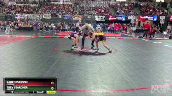 Champ. Round 1 - Kaden Isakson, Choteau vs Trey Starcher, Forsyth