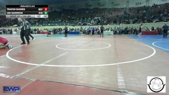 128 lbs Consi Of 32 #1 - Travon Barnes, Mustang Middle School vs Lee Garrison, Putnam City North