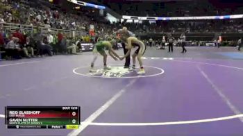 Cons. Round 2 - Gaven Nutter, North Platte St. Patrick`s vs Reid Glasshoff, East Butler