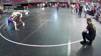 102 lbs Cons. Round 3 - Kael Stusse, Battle Creek vs Clint Thompson, The Best Wrestler